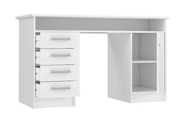 Baacwood Skrivbord 126 cm - Vit - Möbler - Bord & matgrupp - Kontorsbord - Skrivbord