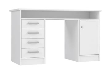 Baacwood Skrivbord 126 cm - Vit - Möbler - Bord & matgrupp - Kontorsbord - Skrivbord