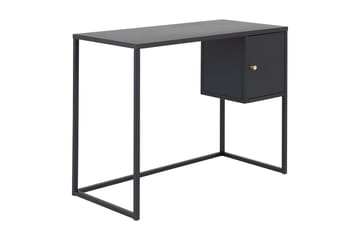 Bakal Skrivbord 95 cm med Förvaring Skåp - Svart - Möbler - Bord & matgrupp - Kontorsbord - Skrivbord