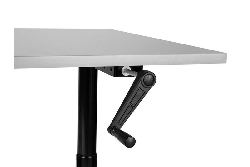 Banner Skrivbord 72x120 cm - Grå/Svart - Möbler - Bord & matgrupp - Kontorsbord - Skrivbord