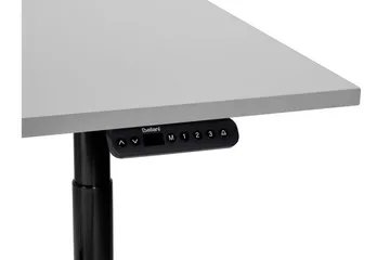 Banner Skrivbord 72x120 cm - Grå/Svart - Möbler - Bord & matgrupp - Kontorsbord - Skrivbord