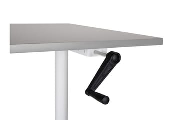 Banner Skrivbord 72x120 cm - Grå/Vit - Möbler - Bord & matgrupp - Kontorsbord - Skrivbord