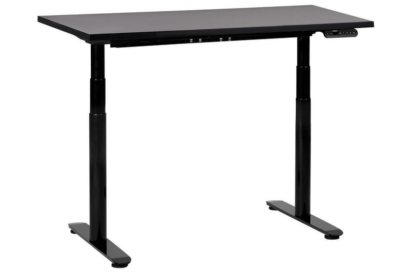 Banner Skrivbord 72x120 cm, Svart