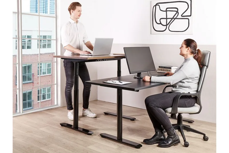 Banner Skrivbord 72x120 cm - Svart - Möbler - Bord & matgrupp - Kontorsbord - Skrivbord