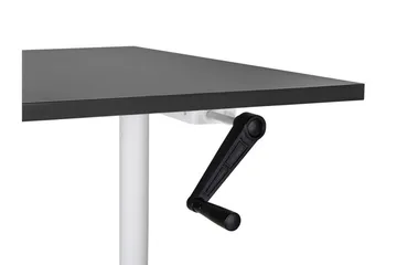 Banner Skrivbord 72x120 cm - Svart/Vit - Möbler - Bord & matgrupp - Kontorsbord - Skrivbord