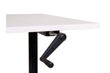 Banner Skrivbord 72x120 cm - Vit/Svart - Möbler - Bord & matgrupp - Kontorsbord - Skrivbord