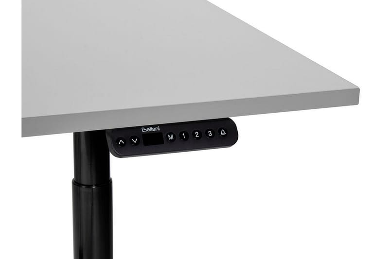 Banner Skrivbord 72x160 cm - Grå/Svart - Möbler - Bord & matgrupp - Kontorsbord - Skrivbord