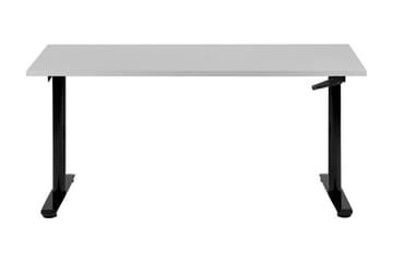 Banner Skrivbord 72x160 cm - Grå/Svart - Möbler - Bord & matgrupp - Kontorsbord - Skrivbord
