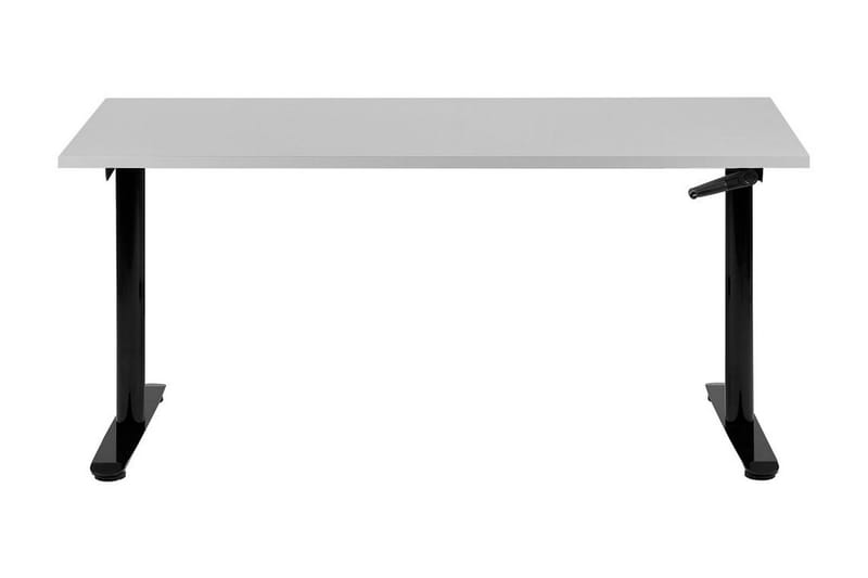 Banner Skrivbord 72x160 cm - Grå/Svart - Möbler - Bord & matgrupp - Kontorsbord - Skrivbord