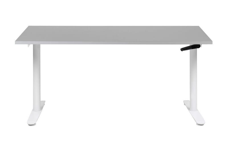 Banner Skrivbord 72x160 cm - Grå/Vit - Möbler - Bord & matgrupp - Kontorsbord - Skrivbord