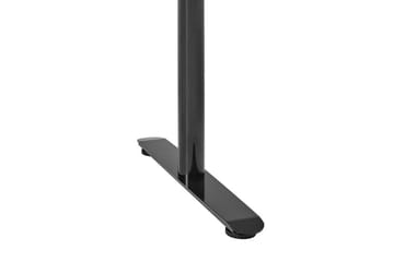 Banner Skrivbord 72x160 cm - Mörkt trä/Svart - Möbler - Bord & matgrupp - Kontorsbord - Skrivbord