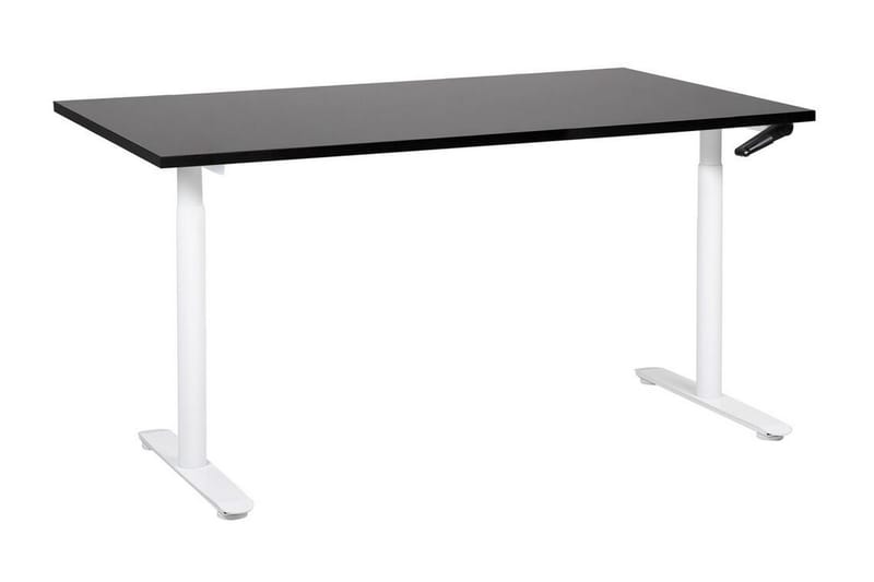 Banner Skrivbord 72x160 cm - Svart/Vit - Möbler - Bord & matgrupp - Kontorsbord - Skrivbord