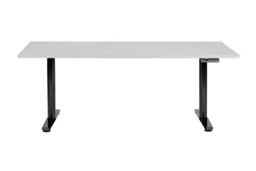 Banner Skrivbord 80x180 cm - Grå/Svart - Möbler - Bord & matgrupp - Kontorsbord - Skrivbord