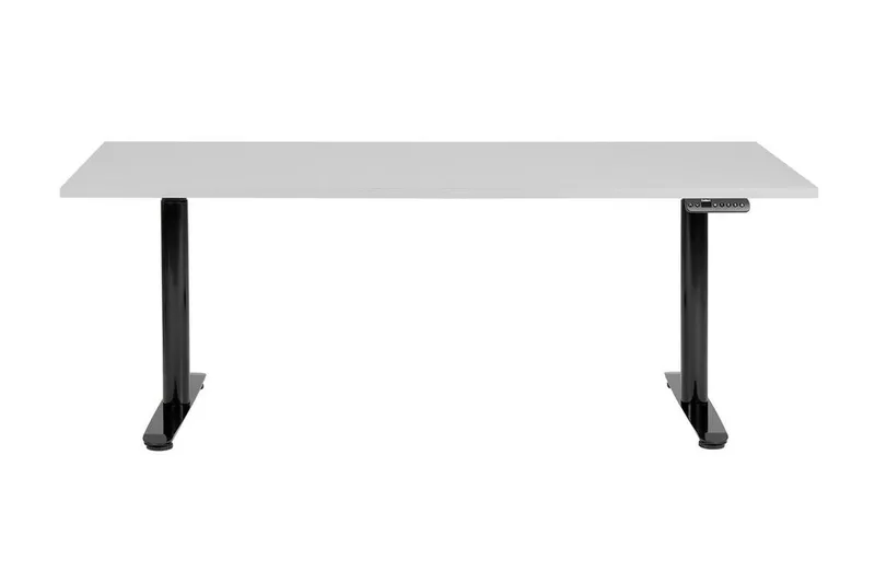 Banner Skrivbord 80x180 cm - Grå/Svart - Möbler - Bord & matgrupp - Kontorsbord - Skrivbord
