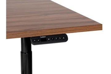 Banner Skrivbord 80x180 cm - Mörkt trä/Svart - Möbler - Bord & matgrupp - Kontorsbord - Skrivbord