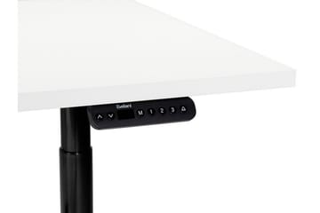 Banner Skrivbord 80x180 cm - Vit/Svart - Möbler - Bord & matgrupp - Kontorsbord - Skrivbord