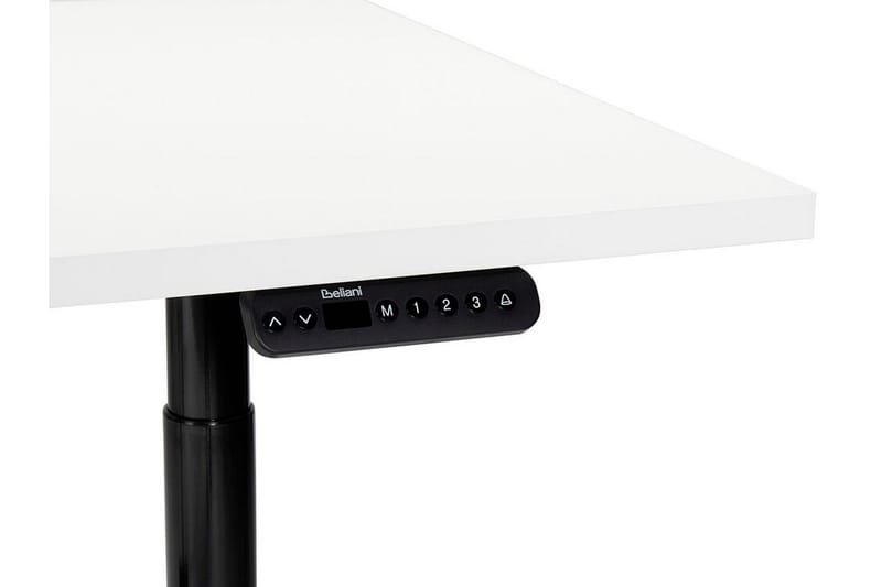 Banner Skrivbord 80x180 cm - Vit/Svart - Möbler - Bord & matgrupp - Kontorsbord - Skrivbord