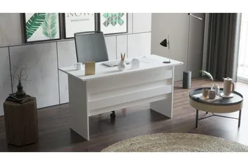 Barrock Skrivbord 140 cm - Vit - Möbler - Bord & matgrupp - Kontorsbord - Skrivbord