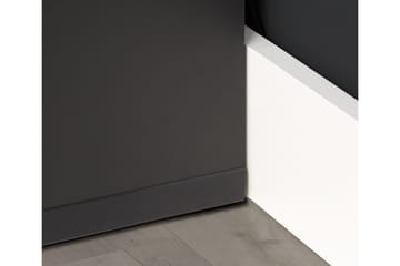 Bays Gaming Skrivbord 160 cm med Förvaring 2 Hyllor - Svart - Möbler - Bord & matgrupp - Kontorsbord - Skrivbord