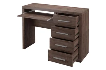 Benavila Skrivbord 120 cm med Förvaring 4 Lådor - Beige/Grå - Möbler - Bord & matgrupp - Kontorsbord - Skrivbord