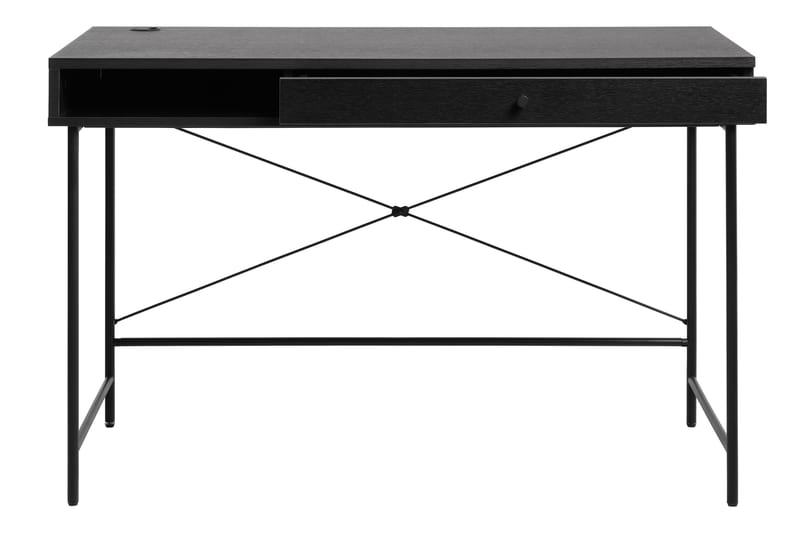 Skrivbord Benzem 120 cm - Svart - Skrivbord - Datorbord