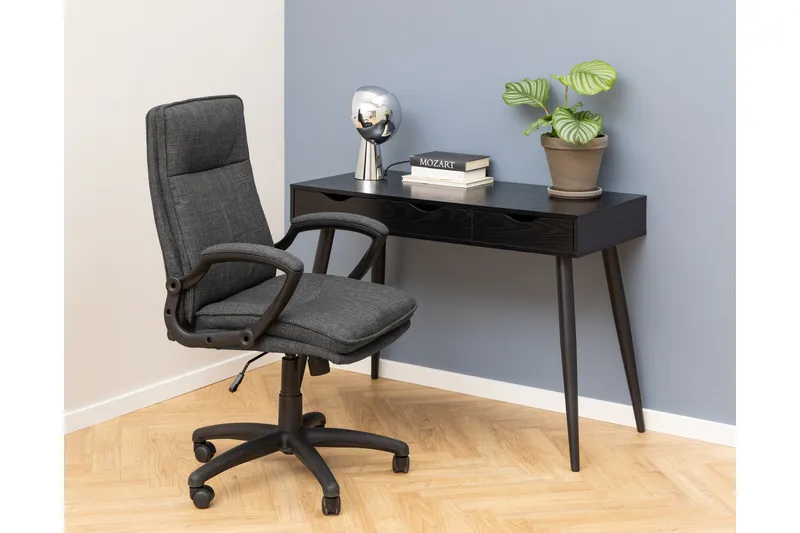 Bernard Skrivbord 110x110 cm - Svart - Möbler - Bord & matgrupp - Kontorsbord - Skrivbord