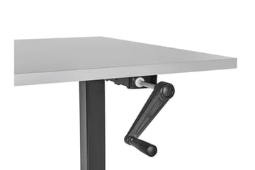 Bina Skrivbord 72x120 cm - Grå/Svart - Möbler - Bord & matgrupp - Kontorsbord - Skrivbord