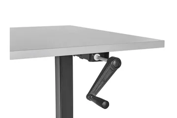 Bina Skrivbord 72x120 cm - Grå/Svart - Möbler - Bord & matgrupp - Kontorsbord - Skrivbord