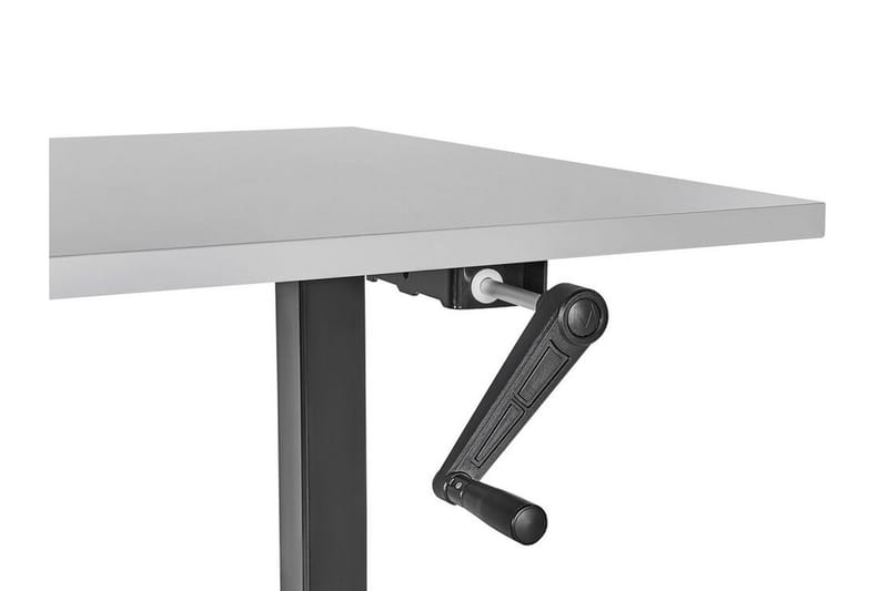 Bina Skrivbord 72x120 cm - Grå/Svart - Möbler - Bord & matgrupp - Kontorsbord - Skrivbord