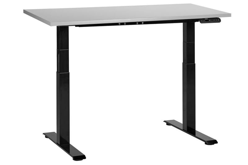 Bina Skrivbord 72x120 cm - Grå/Svart - Möbler - Bord & matgrupp - Kontorsbord - Skrivbord