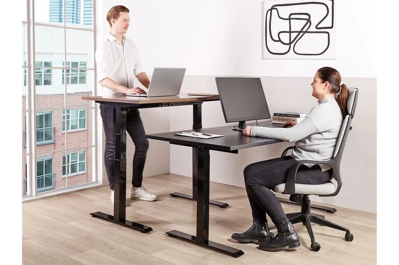 Bina Skrivbord 72x120 cm - Svart - Möbler - Bord & matgrupp - Kontorsbord - Skrivbord