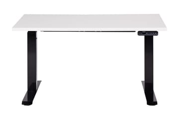 Bina Skrivbord 72x120 cm - Vit/Svart - Möbler - Bord & matgrupp - Kontorsbord - Skrivbord