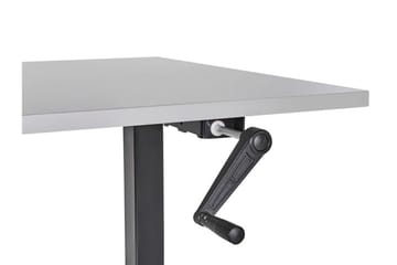 Bina Skrivbord 72x160 cm - Grå/Svart - Möbler - Bord & matgrupp - Kontorsbord - Skrivbord