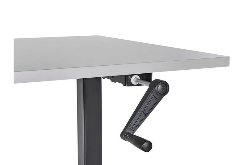 Bina Skrivbord 72x160 cm - Grå/Svart - Möbler - Bord & matgrupp - Kontorsbord - Skrivbord