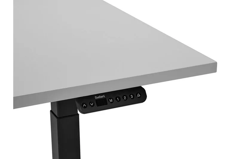 Bina Skrivbord 72x160 cm - Grå/Svart - Möbler - Bord & matgrupp - Kontorsbord - Skrivbord