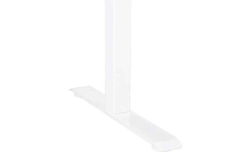 Bina Skrivbord 72x160 cm i Trä med Metallstativ - Svart|Vit - Möbler - Bord & matgrupp - Kontorsbord - Skrivbord