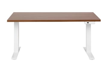 Bina Skrivbord 72x160 cm - Mörkt trä/Vit - Möbler - Bord & matgrupp - Kontorsbord - Skrivbord