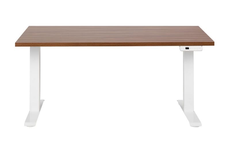 Bina Skrivbord 72x160 cm - Mörkt trä/Vit - Möbler - Bord & matgrupp - Kontorsbord - Skrivbord