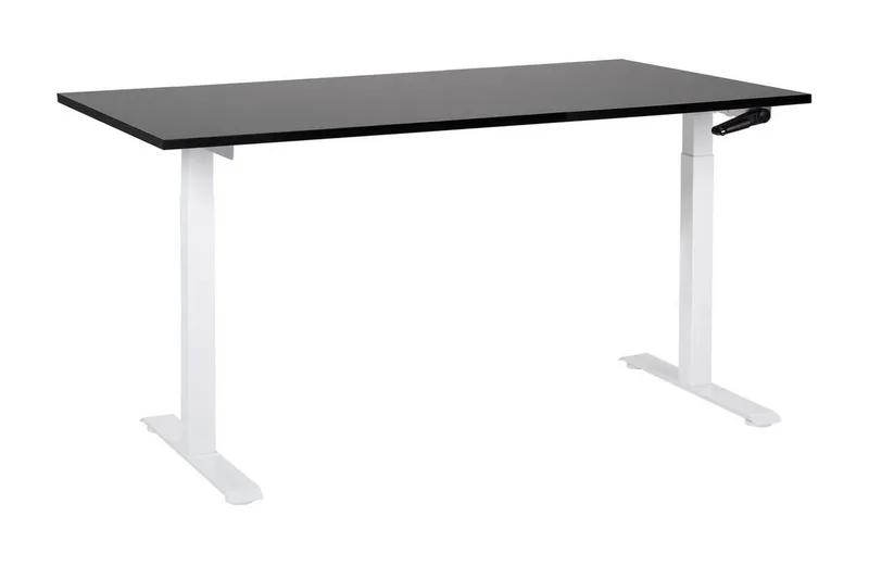 Bina Skrivbord 72x160 cm, Svart/Vit