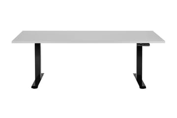 Bina Skrivbord 80x180 cm - Grå/Svart - Möbler - Bord & matgrupp - Kontorsbord - Skrivbord