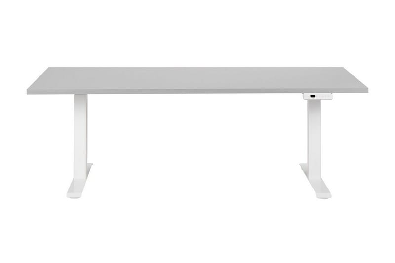 Bina Skrivbord 80x180 cm - Grå/Vit - Möbler - Bord & matgrupp - Kontorsbord - Skrivbord