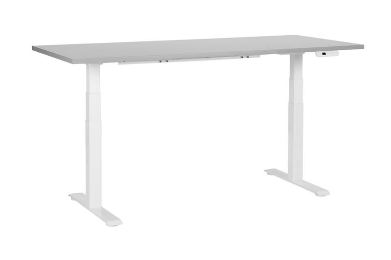 Bina Skrivbord 80x180 cm - Grå/Vit - Möbler - Bord & matgrupp - Kontorsbord - Skrivbord