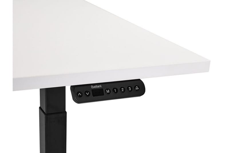 Bina Skrivbord 80x180 cm - Vit/Svart - Möbler - Bord & matgrupp - Kontorsbord - Skrivbord