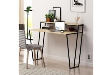 Bodsjö Skrivbord 123 cm med Förvaring Hylla - Brun - Möbler - Bord & matgrupp - Kontorsbord - Skrivbord