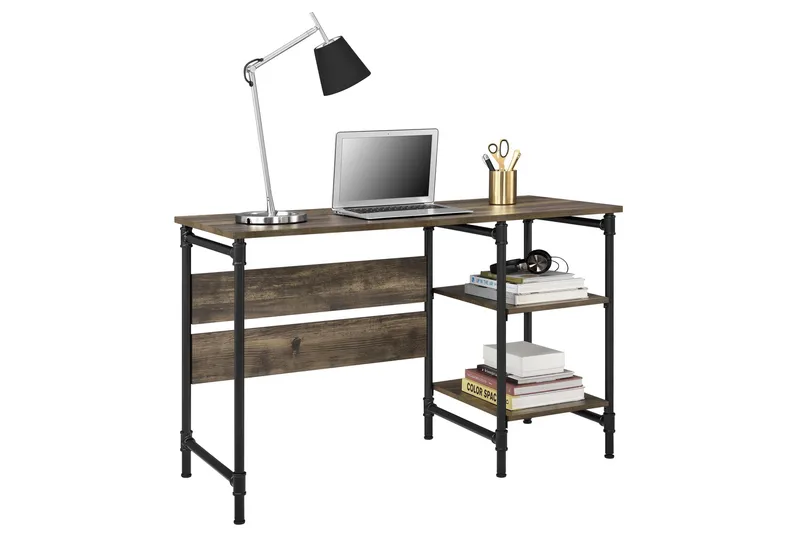 Bradford Skrivbord 120 cm Mörkbrun - Queer Eye - Möbler - Bord & matgrupp - Kontorsbord - Skrivbord