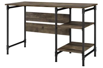 Bradford Skrivbord 120 cm Mörkbrun - Queer Eye - Möbler - Bord & matgrupp - Kontorsbord - Skrivbord