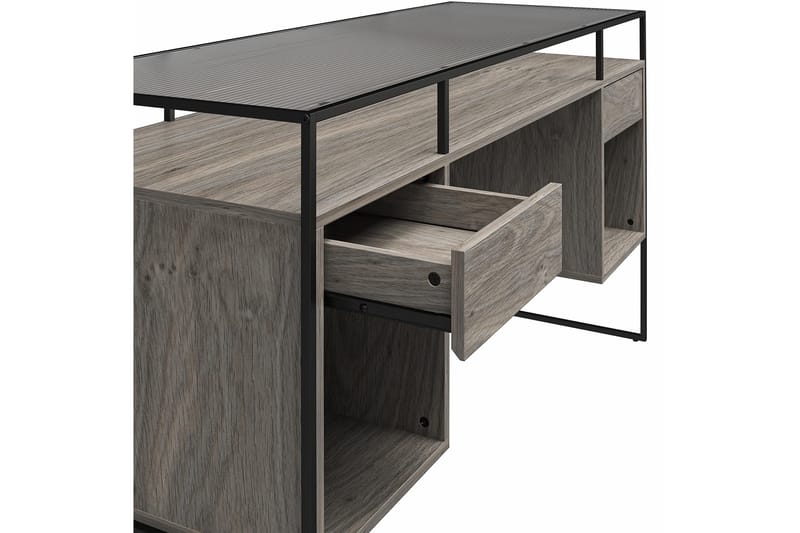 Bradford Skrivbord 141 cm Grå - Queer Eye - Möbler - Bord & matgrupp - Kontorsbord - Skrivbord