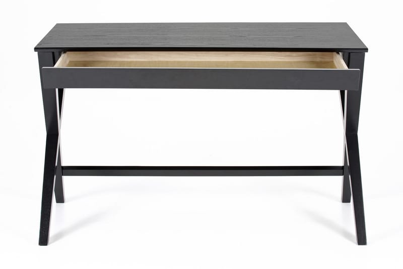 Brixer Skrivbord 120 cm med Förvaring Låda - Natur/Svart - Möbler - Bord & matgrupp - Kontorsbord - Skrivbord