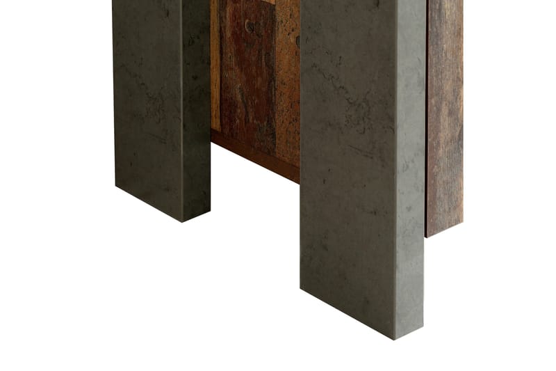 Cadle Skrivbord 127 cm med Förvaring Låda + Skåp - Brun/Grå - Möbler - Bord & matgrupp - Kontorsbord - Skrivbord