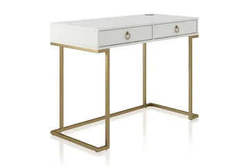 Camila Skrivbord 106 cm Vit - CosmoLiving - Möbler - Bord & matgrupp - Kontorsbord - Skrivbord